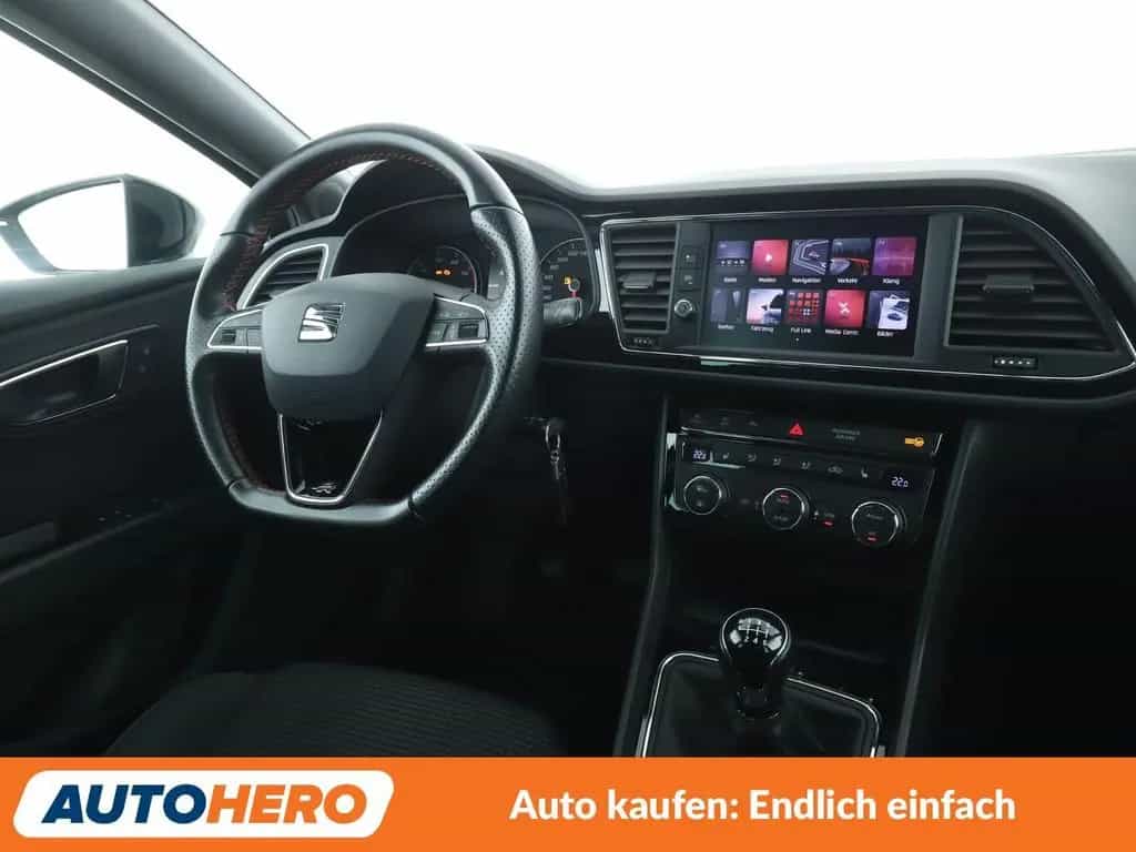 Seat Leon 1.5 TSI ACT FR *NAVI*LED*CAM*TEMPO*SHZ*ALU* 10/2018-photo-12