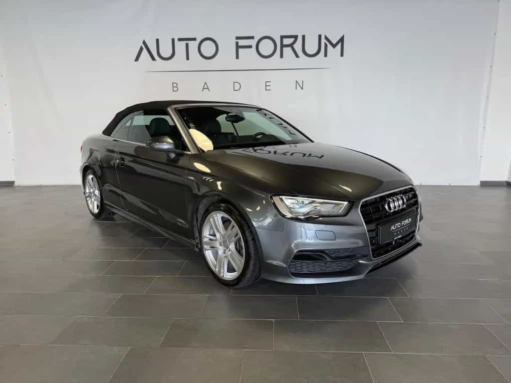 Audi A3 Cabrio 1.8TFSI*S-line*Lane*ACC*DCC*NHZ*SHZ 06/2015-photo-1