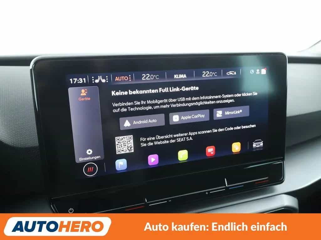 Seat Leon 1.5 eTSI ACT FR Aut.*NAVI*PDC*LED*SHZ*ACC* 04/2022-photo-22