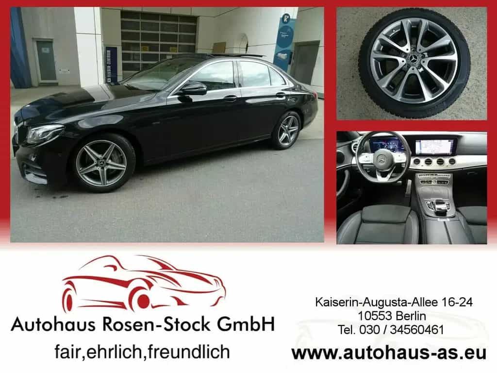 Mercedes-Benz E 300 de 9G-Tr.,AMG-Line,Leder,Panorama 01/2020-photo-0
