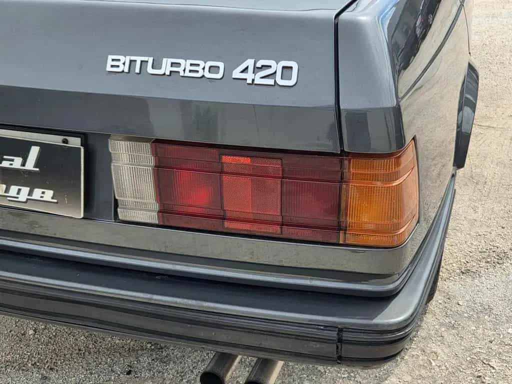 Maserati Other 420 BITURBO MISSONI -ASI- 06/1985-photo-13