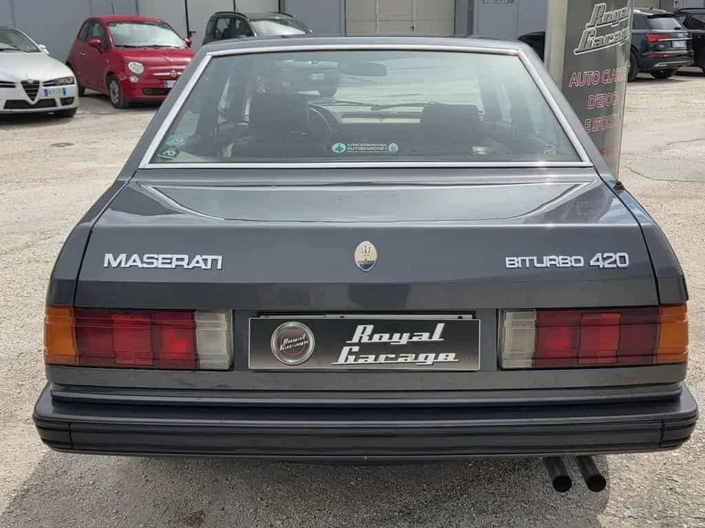 Maserati Other 420 BITURBO MISSONI -ASI- 06/1985-photo-3
