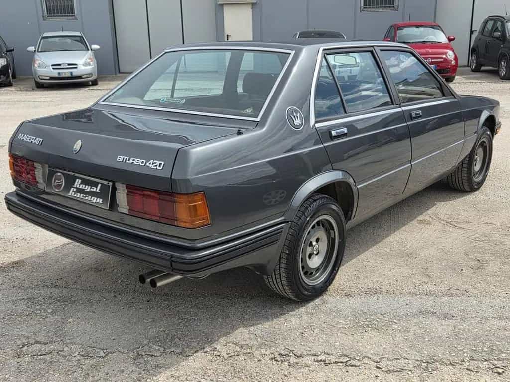 Maserati Other 420 BITURBO MISSONI -ASI- 06/1985-photo-4
