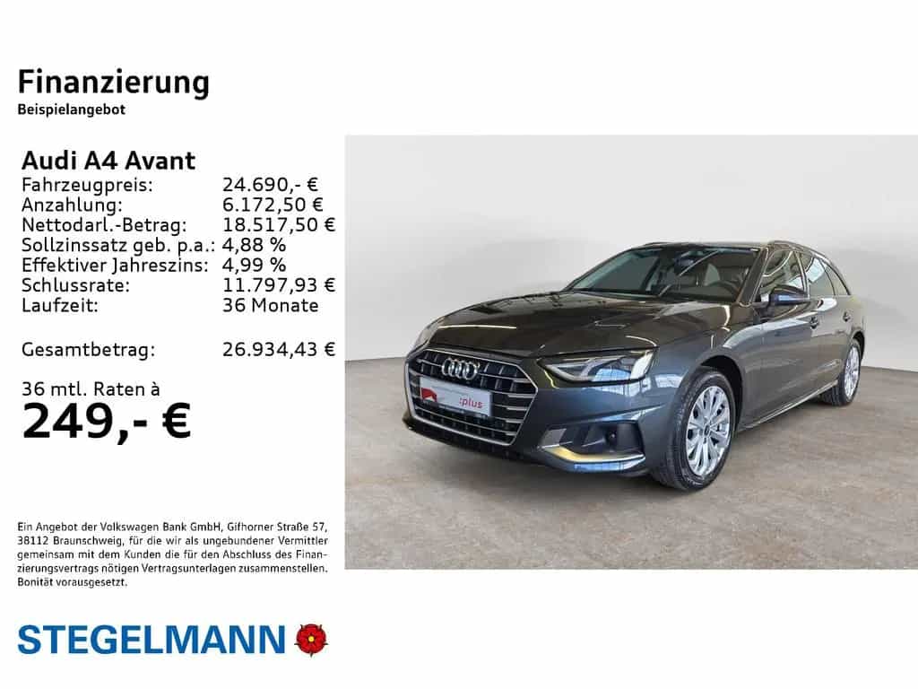 Audi A4 Avant 40 TDI S-tronic advanced *Navi*Pano*LED 01/2022-photo-1