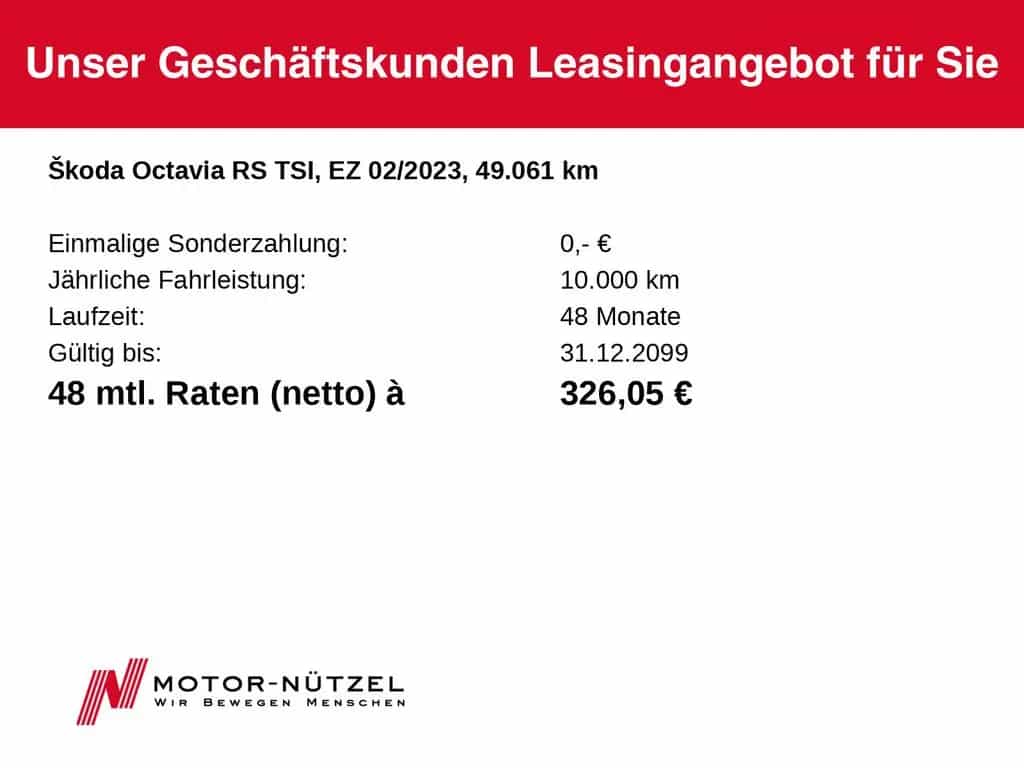 Skoda Octavia Combi RS plus EDITION MATRIX+AHK+STDHZG 02/2023-photo-22