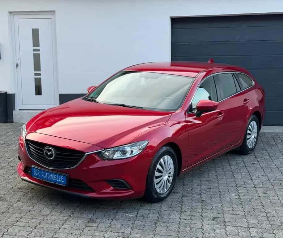 Mazda 6 Kombi Prime-Line/Klimaanlage/1Hand/Start/Stop/ 07/2015-photo-0