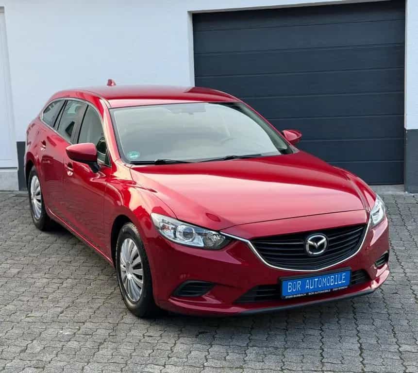 Mazda 6 Kombi Prime-Line/Klimaanlage/1Hand/Start/Stop/ 07/2015-photo-2