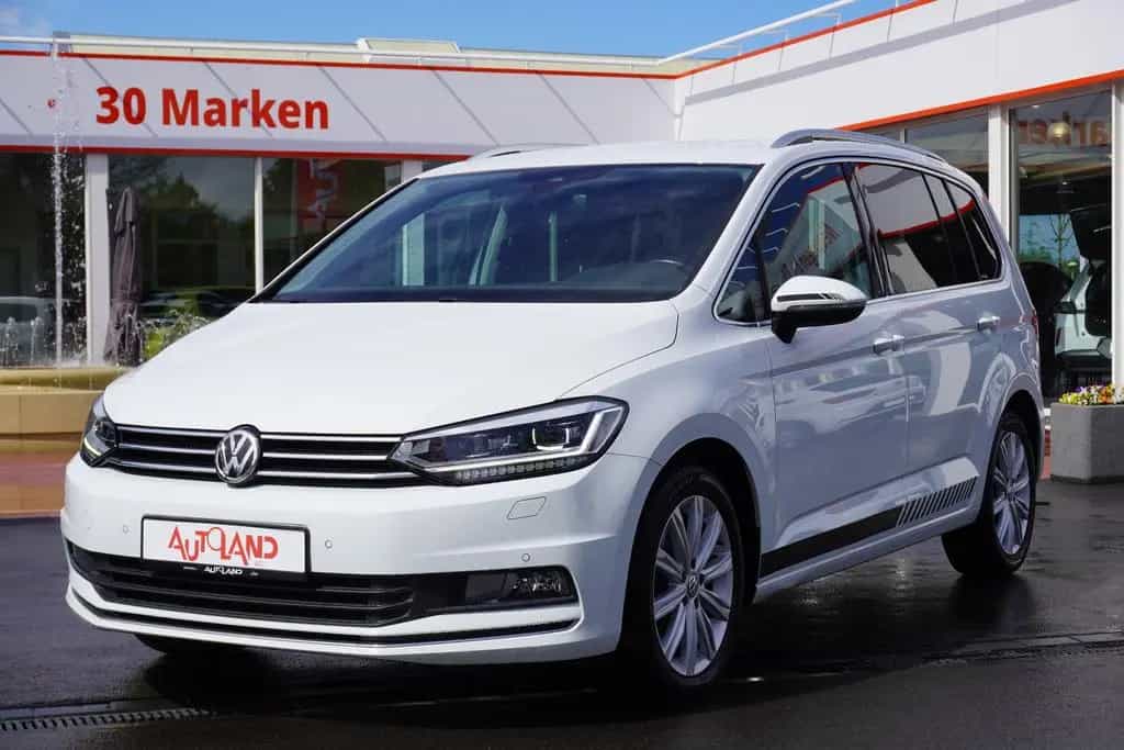 Volkswagen Touran 1.8 Highline Totwinkel ACC AHK Spurhalte 01/2017-photo-0