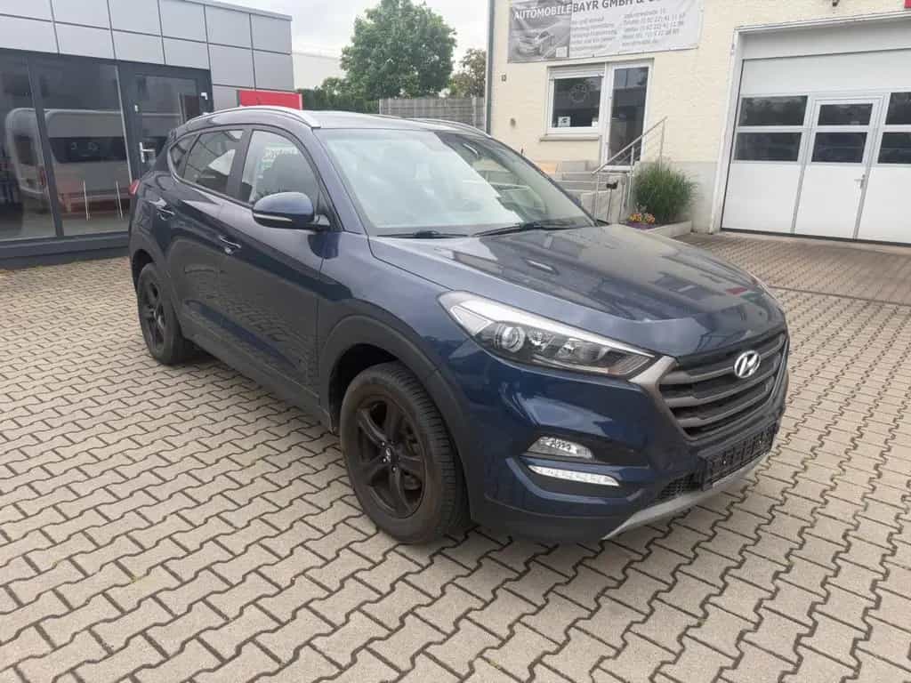 Hyundai TUCSON blue Trend 2WD Winterpaket 02/2017-photo-0