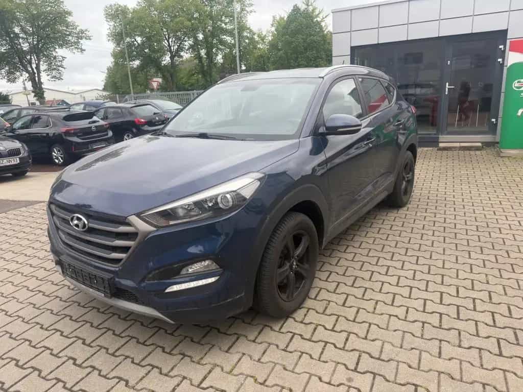 Hyundai TUCSON blue Trend 2WD Winterpaket 02/2017-photo-13