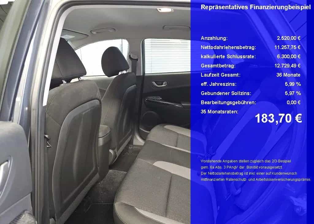 Hyundai KONA Trend Kamera,Navi,Sitz+Lenkradheizung 06/2019-photo-4