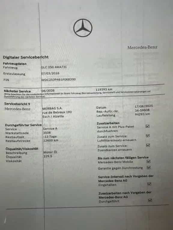 Mercedes-Benz GLC 250 4Matic AMG Line, Kamera, Navi., LED 03/2016-photo-19
