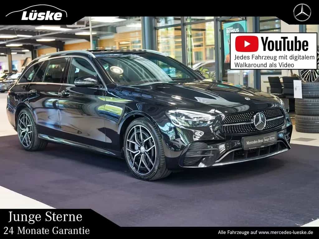 Mercedes-Benz E-Class d T AMG Line Schiebedach AHK Kamera Totwin 11/2021-photo-0