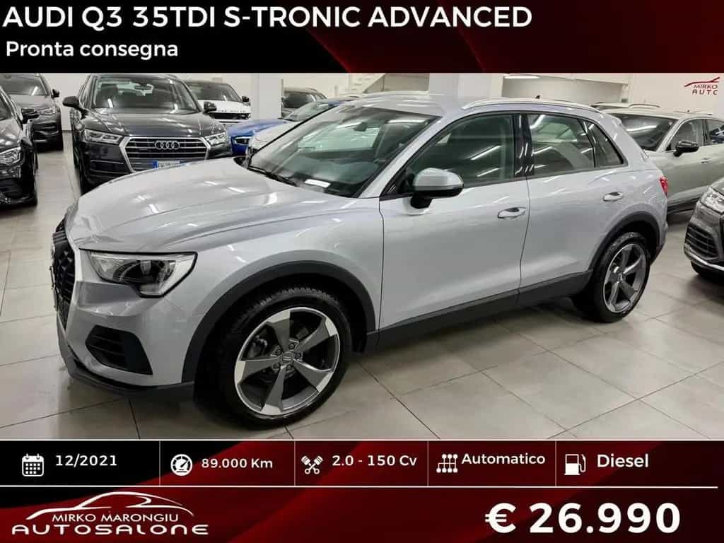 Audi Q3 35 TDI S tronic Advanced FINANZIABILE 12/2021-photo-0