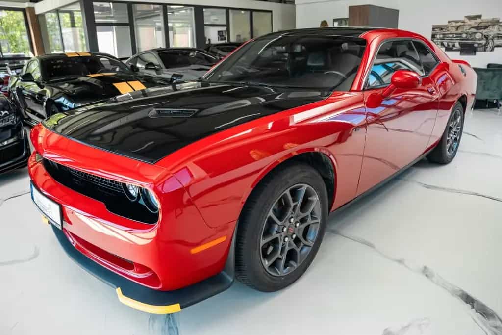 Dodge Challenger 3,6 V6 Gt LEDER KAMERA ACC TOP 03/2018-photo-0