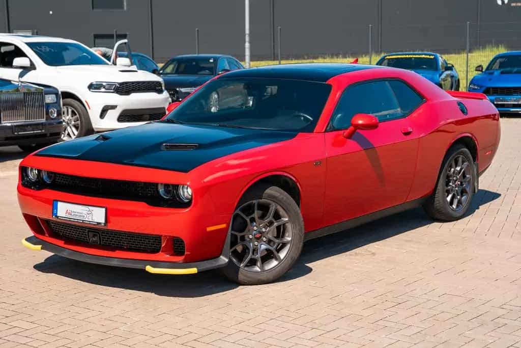 Dodge Challenger 3,6 V6 Gt LEDER KAMERA ACC TOP 03/2018-photo-9