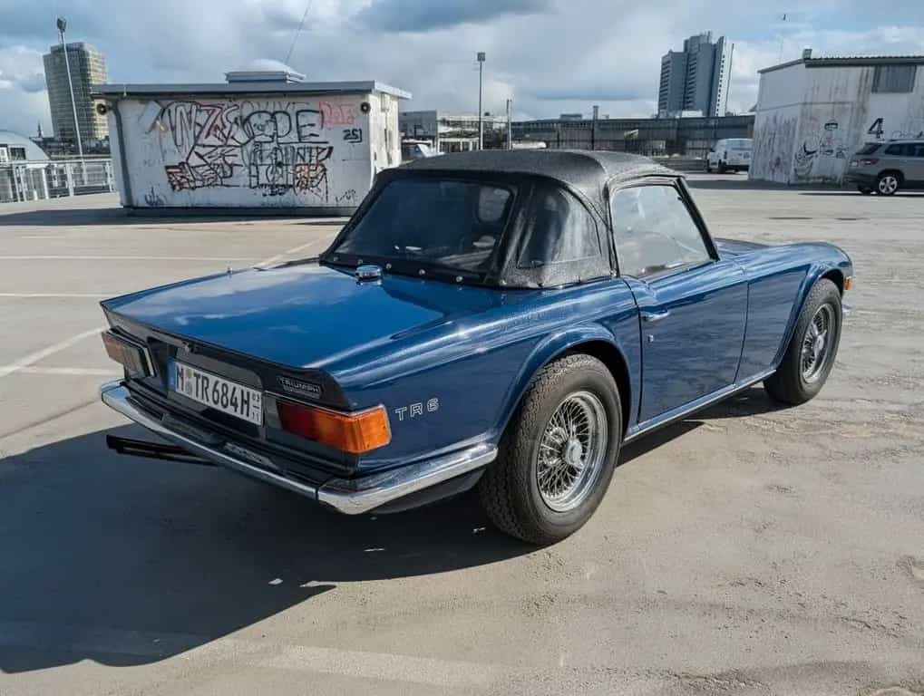 Triumph TR6 PI - Overdrive - H-Zulassung - Top-Zustand 07/1971-photo-12