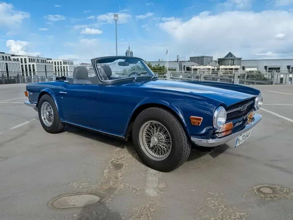 Triumph TR6 PI - Overdrive - H-Zulassung - Top-Zustand 07/1971-photo-7
