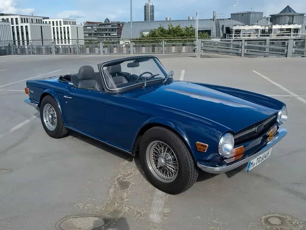Triumph TR6 PI - Overdrive - H-Zulassung - Top-Zustand 07/1971-photo-8