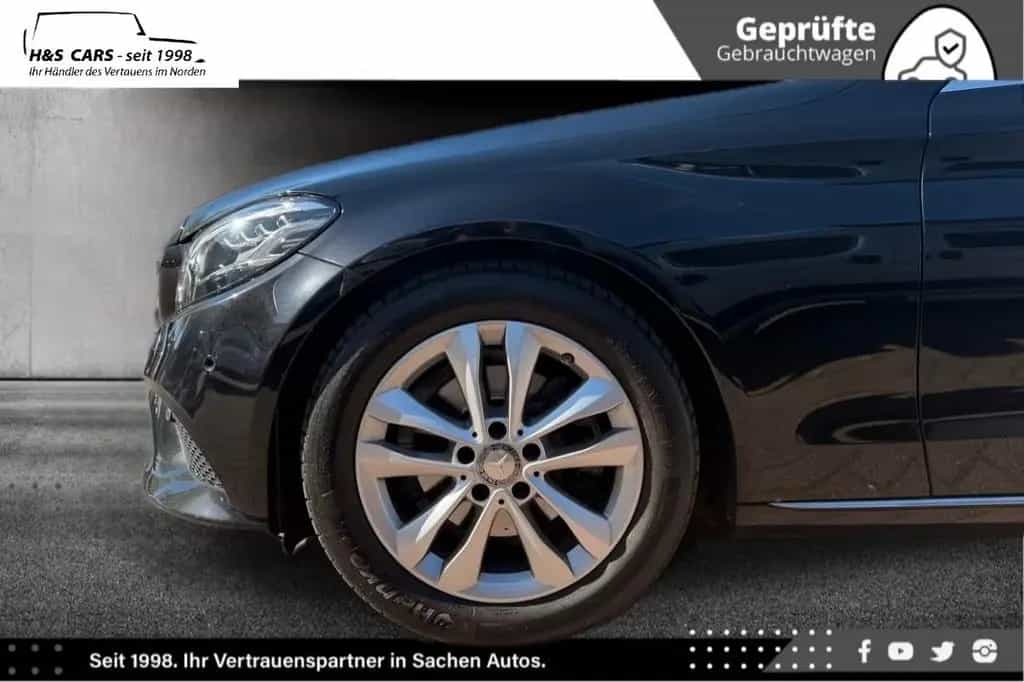 Mercedes-Benz C 200 Lim AVANTG ILS LED NAV TOTW SCHIEBD KAMERA 07/2019-photo-2