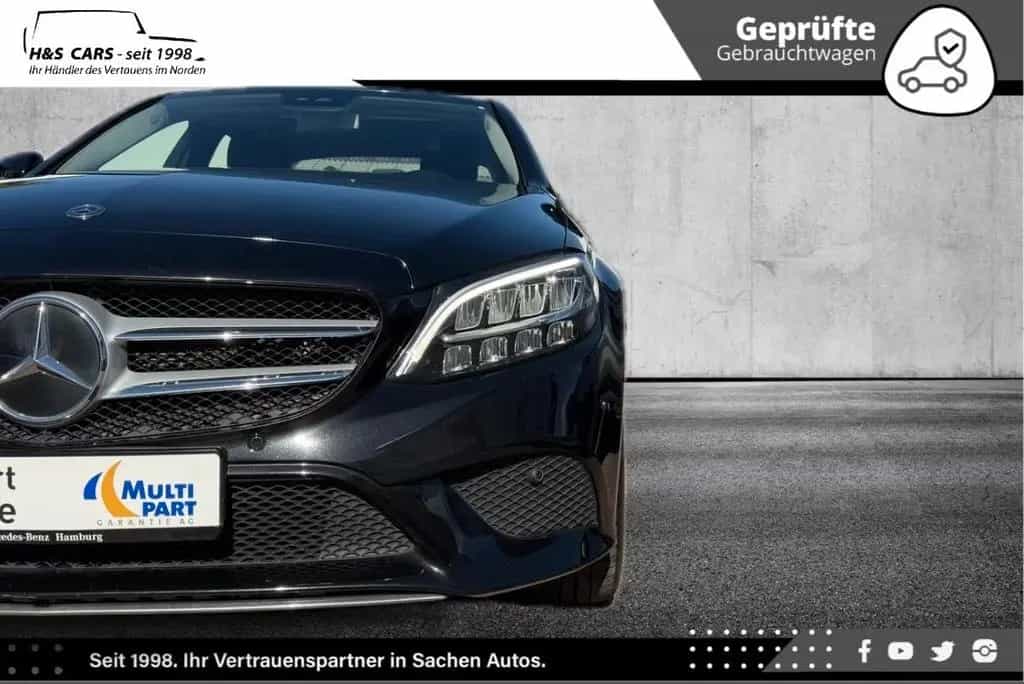 Mercedes-Benz C 200 Lim AVANTG ILS LED NAV TOTW SCHIEBD KAMERA 07/2019-photo-3