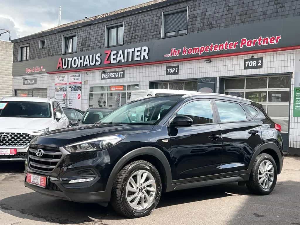 Hyundai TUCSON blue Classic 2WD*TÜV*INS* 09/2018-photo-0