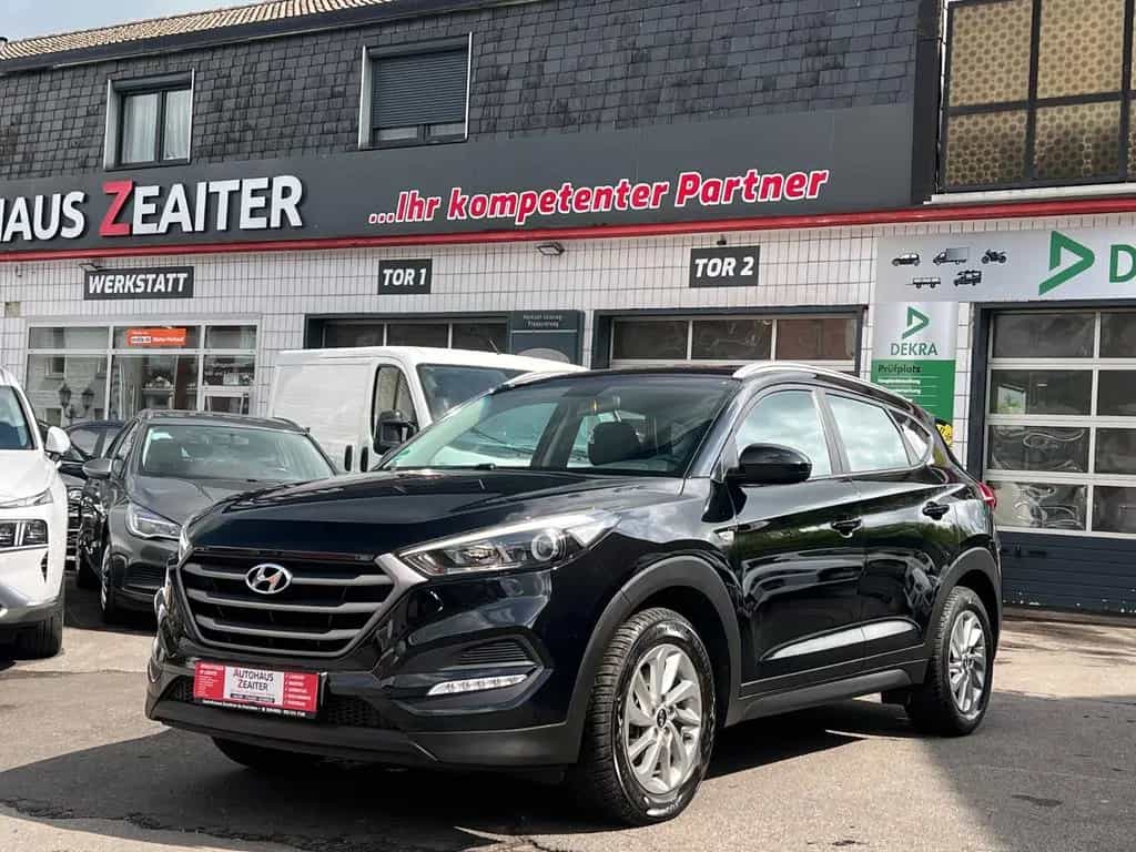 Hyundai TUCSON blue Classic 2WD*TÜV*INS* 09/2018-photo-1