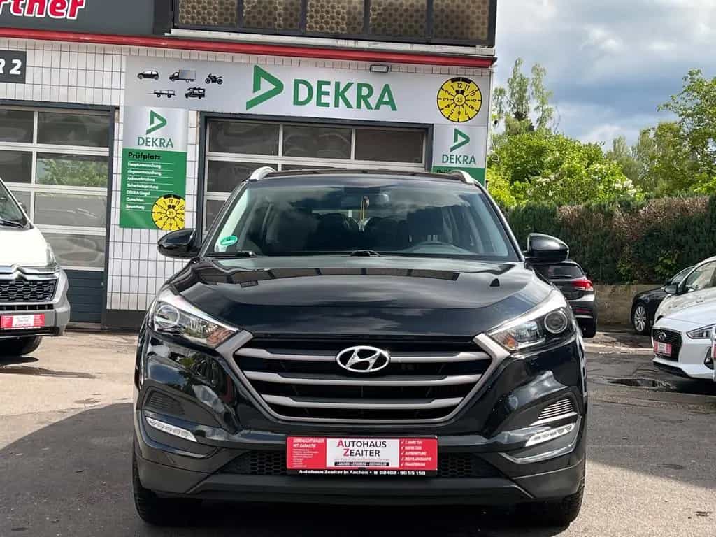 Hyundai TUCSON blue Classic 2WD*TÜV*INS* 09/2018-photo-2