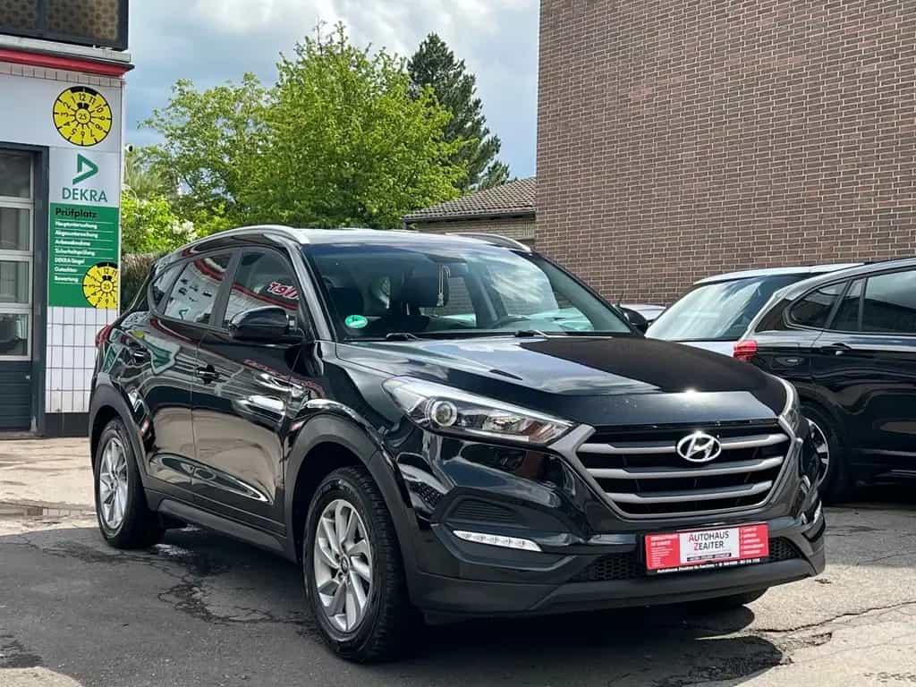 Hyundai TUCSON blue Classic 2WD*TÜV*INS* 09/2018-photo-4