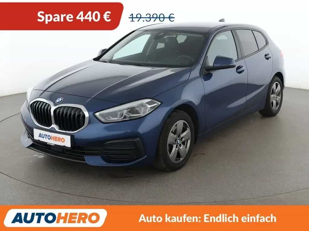 BMW 118 i Advantage Aut*NAVI*LED*TEMPO*PDC*SHZ* 12/2020-photo-0