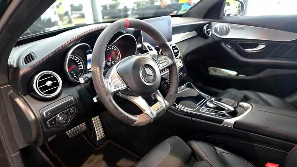 Mercedes-Benz C 43 AMG C43 AMG LED Klappenauspuff Burmester MB-Scheckhe 01/2017-photo-12