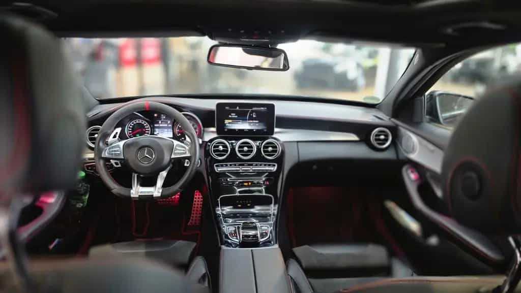 Mercedes-Benz C 43 AMG C43 AMG LED Klappenauspuff Burmester MB-Scheckhe 01/2017-photo-13