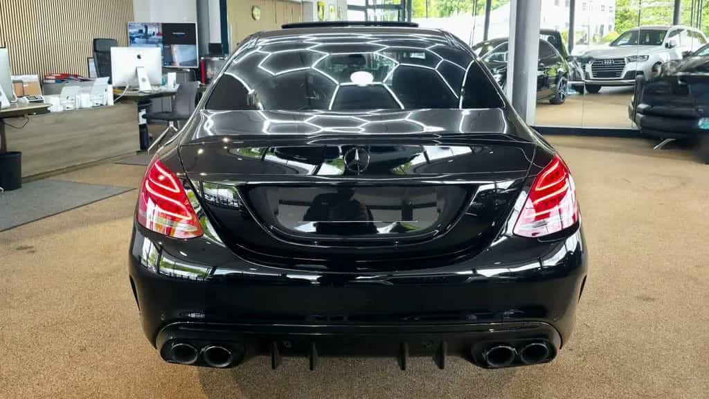Mercedes-Benz C 43 AMG C43 AMG LED Klappenauspuff Burmester MB-Scheckhe 01/2017-photo-4