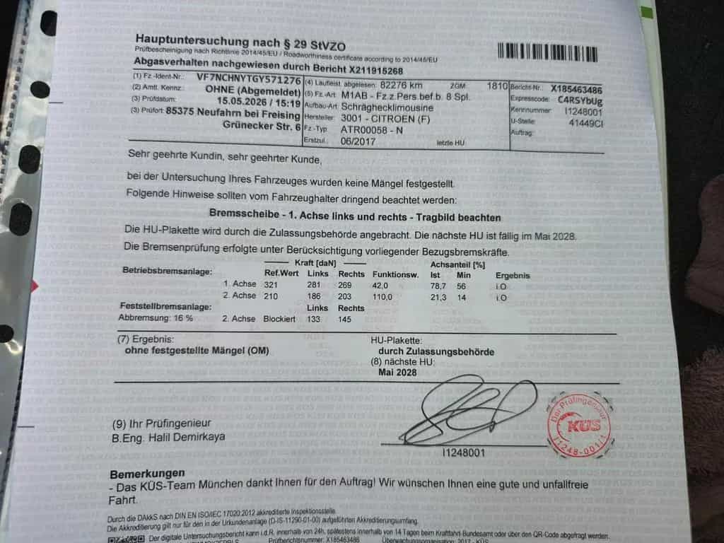 Citroën C4 Lim.Automatik*TÜV Neu*2.Hand* 06/2017-photo-13