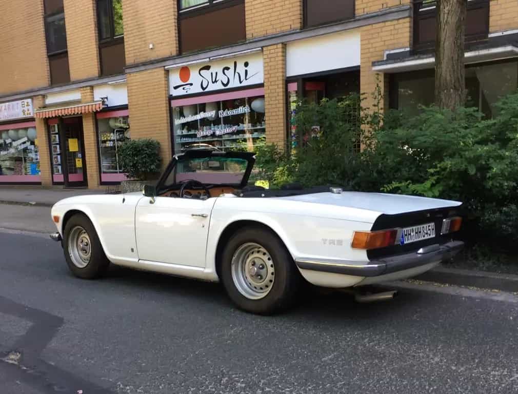 Triumph TR6 PI Deutsche Auslieferung 3. Hand Overdrive 04/1973-photo-1