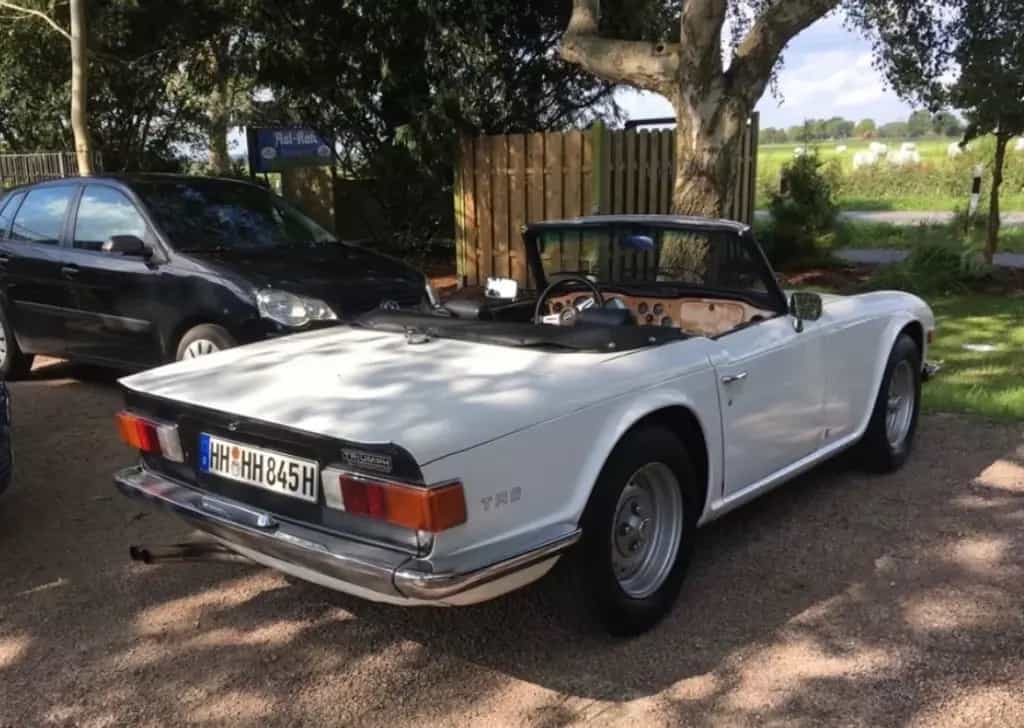 Triumph TR6 PI Deutsche Auslieferung 3. Hand Overdrive 04/1973-photo-3
