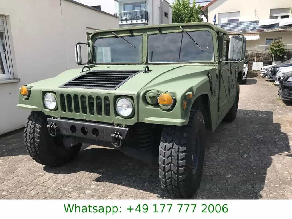 Hummer H1 AM GENERAL HUMVEE M998 1 HAND 07/1987-photo-1