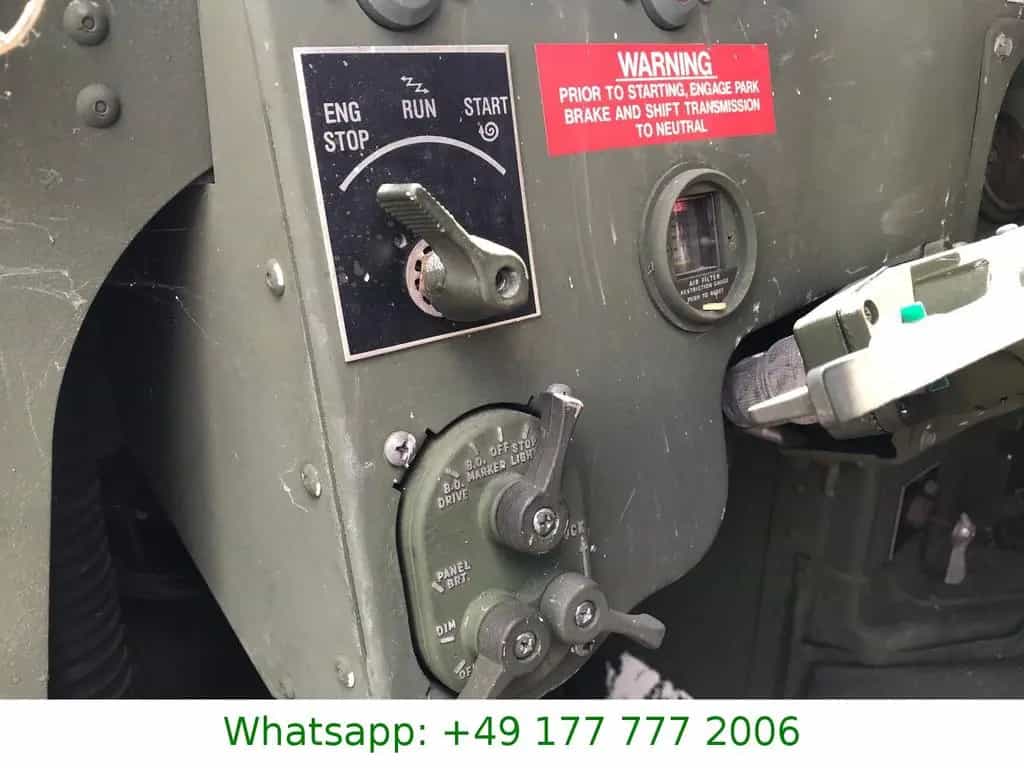 Hummer H1 AM GENERAL HUMVEE M998 1 HAND 07/1987-photo-14