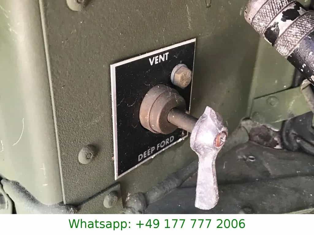 Hummer H1 AM GENERAL HUMVEE M998 1 HAND 07/1987-photo-17