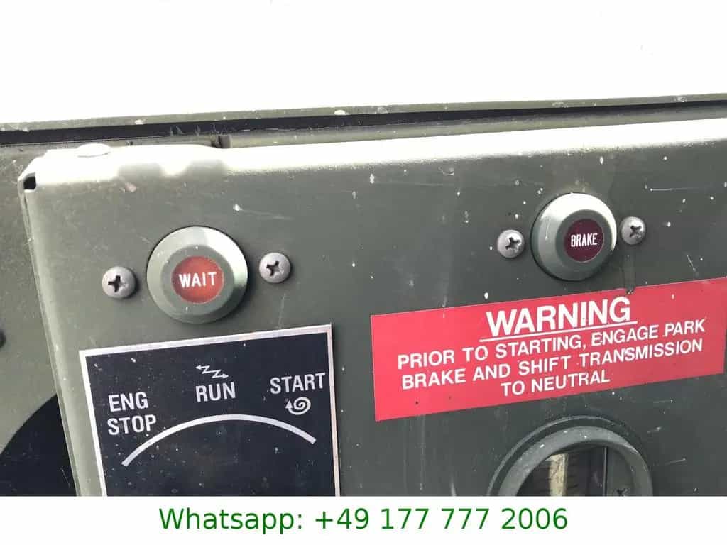 Hummer H1 AM GENERAL HUMVEE M998 1 HAND 07/1987-photo-18