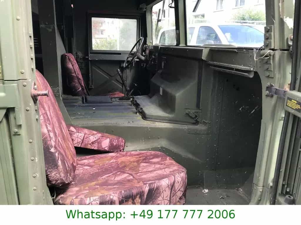 Hummer H1 AM GENERAL HUMVEE M998 1 HAND 07/1987-photo-7