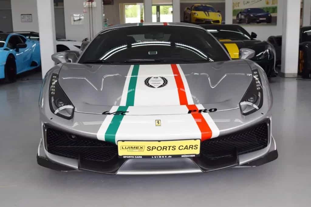 Ferrari 488 Pista Pista Piloti Lifting TailorMade Carbon 08/2019-photo-24