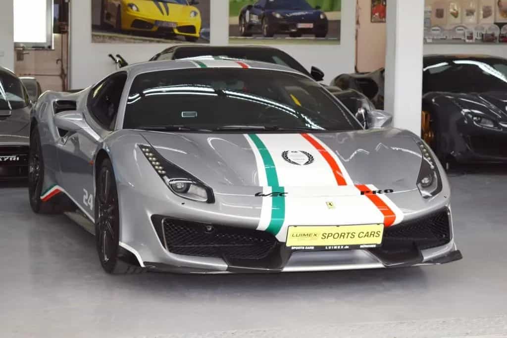 Ferrari 488 Pista Pista Piloti Lifting TailorMade Carbon 08/2019-photo-25