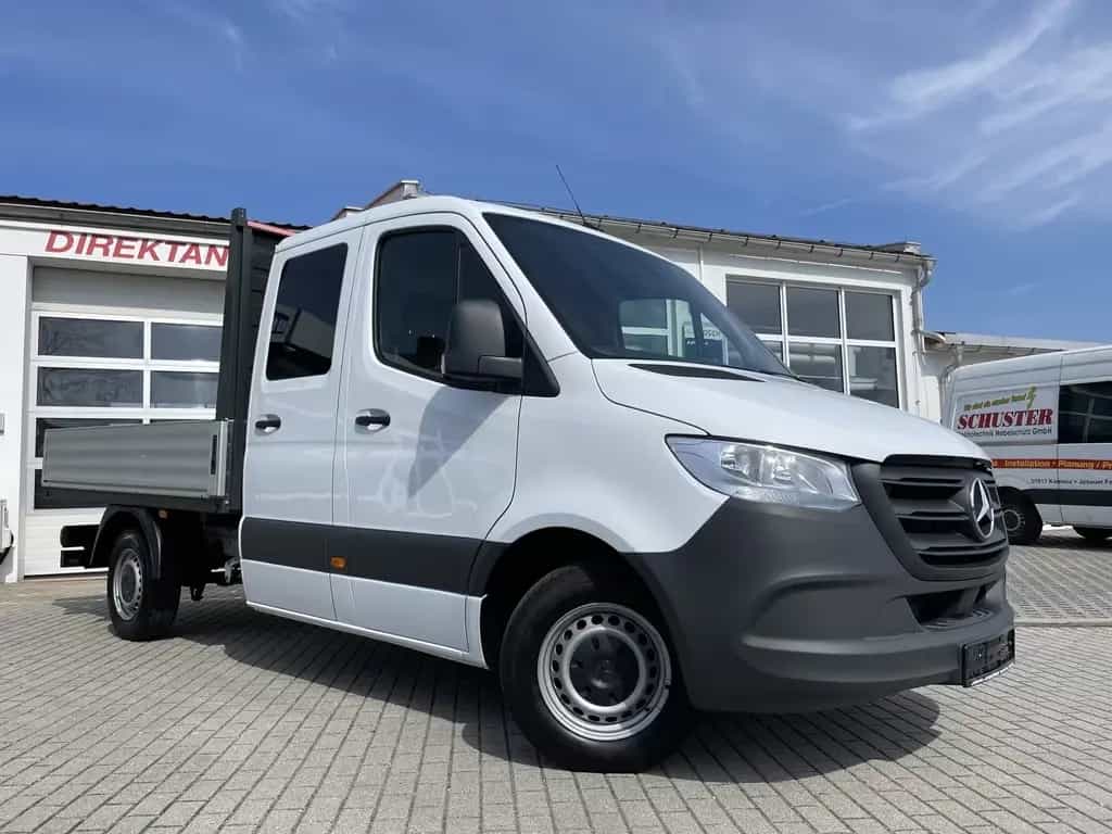 Mercedes-Benz Sprinter 214 CDI DOKA Pritsche MBUX+w.Extras! 06/2019-photo-0
