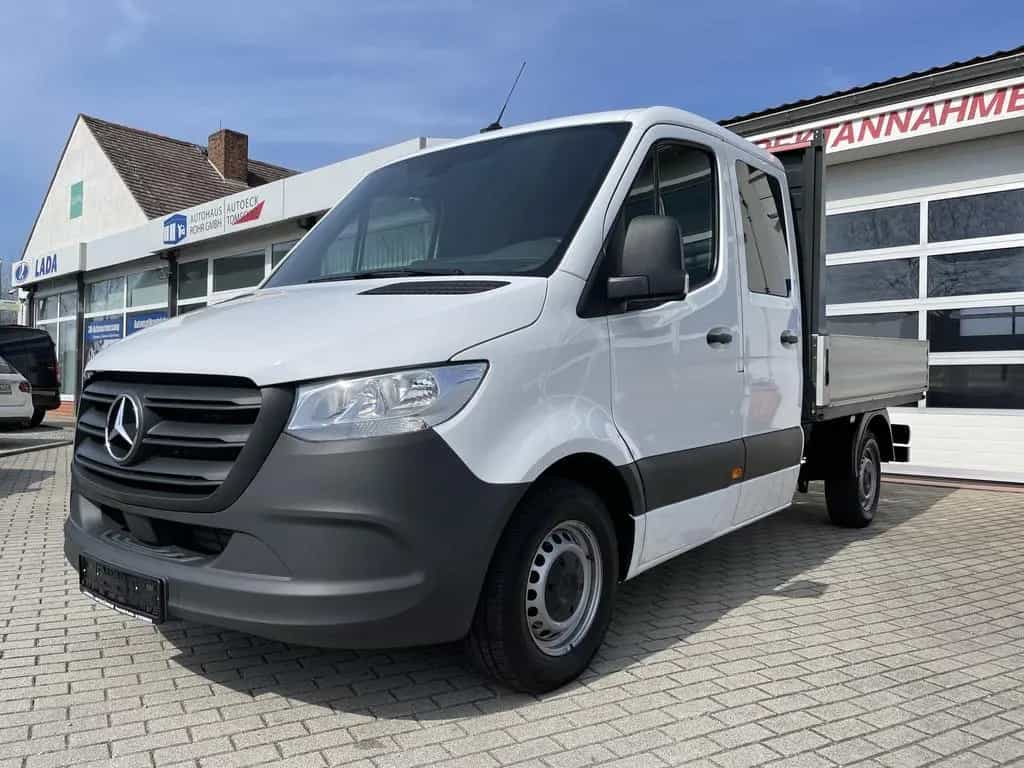 Mercedes-Benz Sprinter 214 CDI DOKA Pritsche MBUX+w.Extras! 06/2019-photo-13