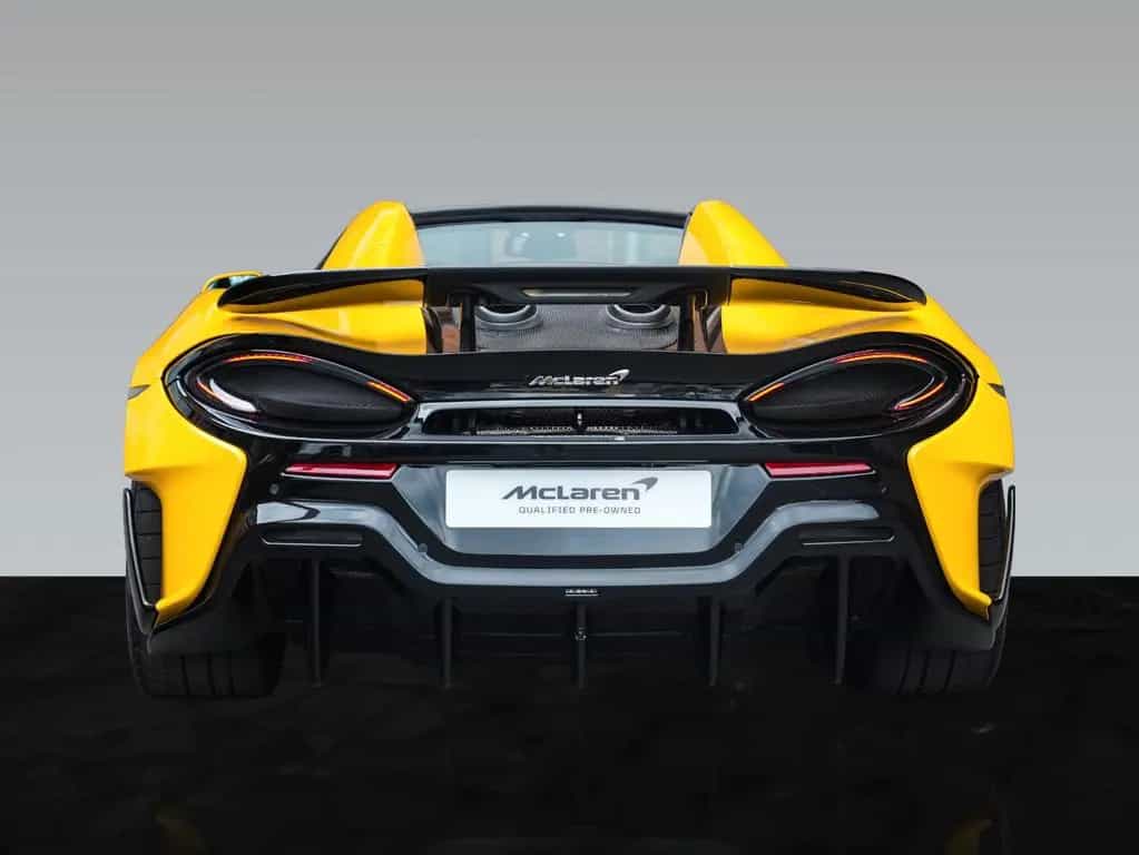 McLaren 600LT Spider | MSO Black Pack | Volcano Yellow 06/2020-photo-4