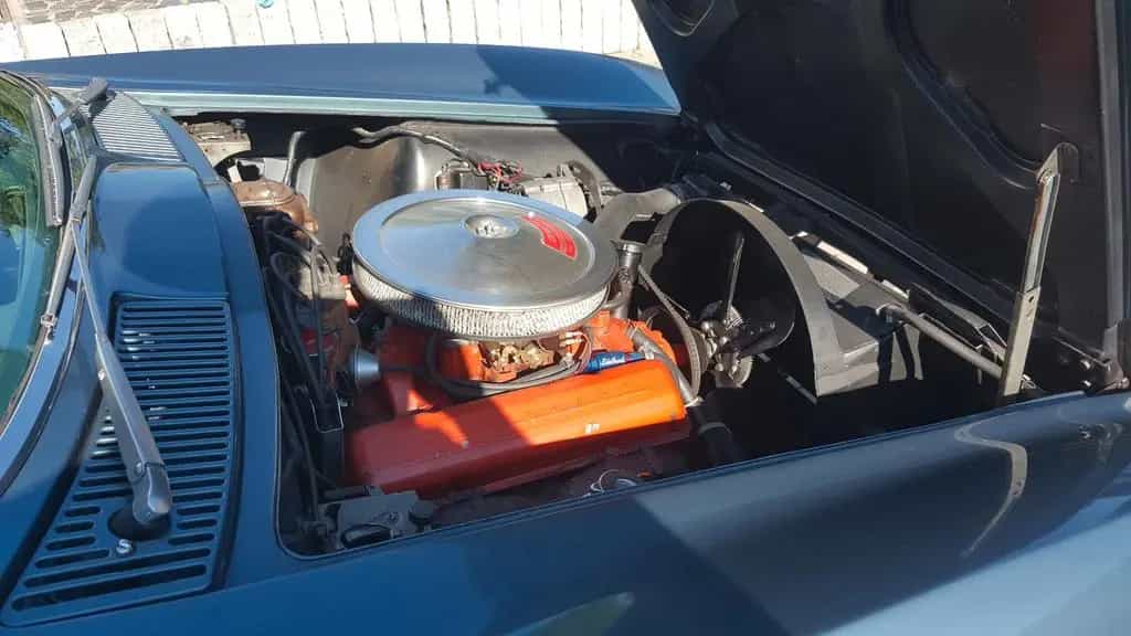 Corvette C2 1967 Coupe Lyndale blue 06/1967-photo-13