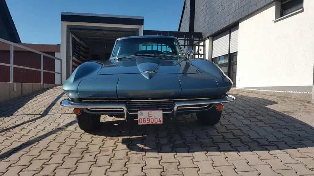 Corvette C2 1967 Coupe Lyndale blue 06/1967-photo-2