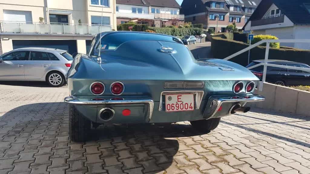 Corvette C2 1967 Coupe Lyndale blue 06/1967-photo-4