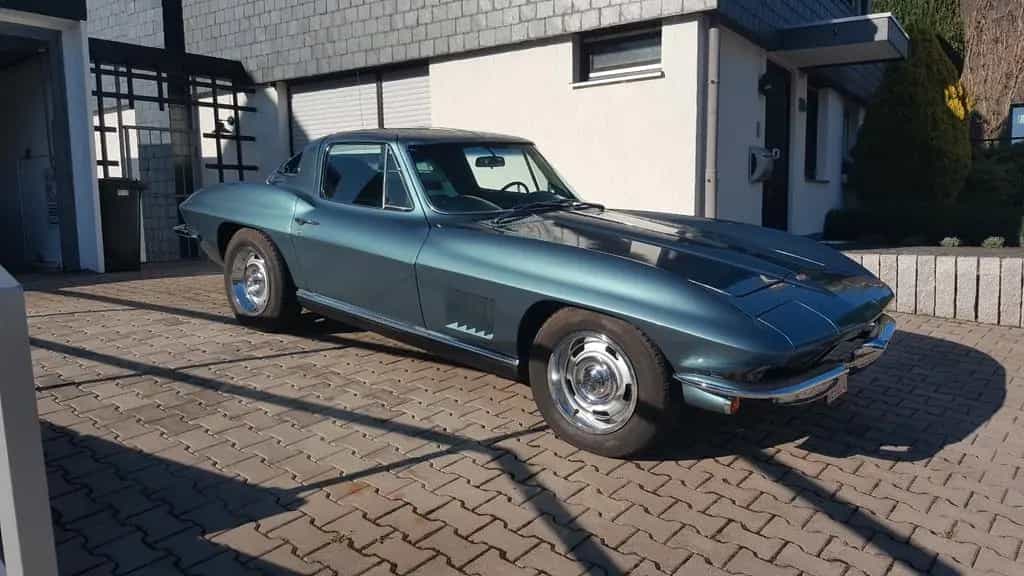 Corvette C2 1967 Coupe Lyndale blue 06/1967-photo-8